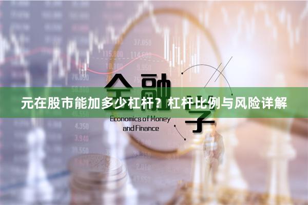 元在股市能加多少杠杆？杠杆比例与风险详解
